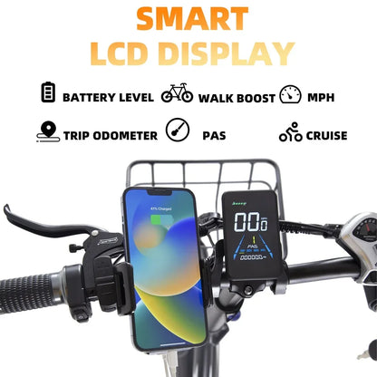 KETELES KF9 Electric Bicycle 1000W48V35AH Electric Folding E-Bike Removable Battery Mountain Cross-Country All Terrain
