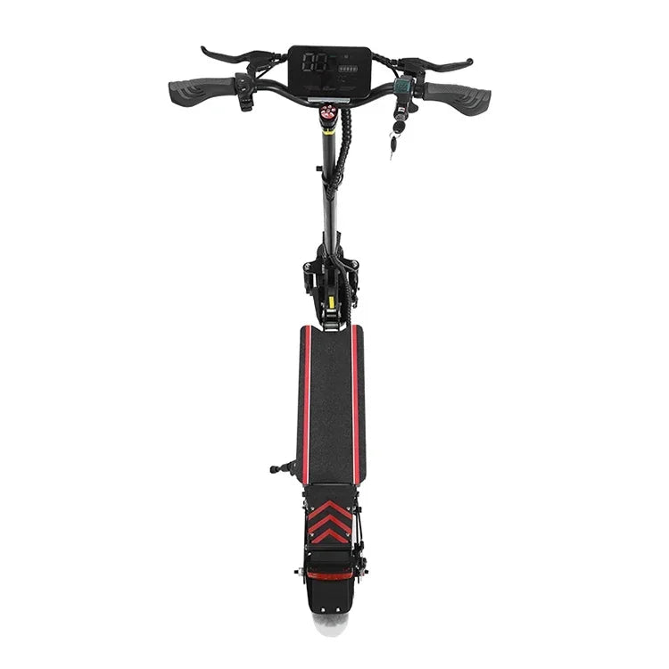 Q30 Electric Scooter 2500W 48V 16AH 50-65km/h Maximum Range 60km 11 Inch Off-Road Tire LCD Display Foldable Electric Scooter