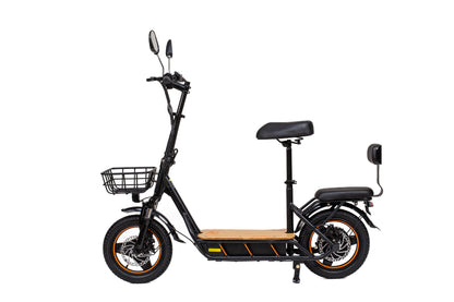 KuKirin C1 Pro Cheap Electric Scooter 26Ah Electric Scooter Battery 14 Inch 48V26AH 500W 45km/h