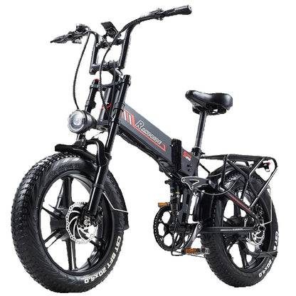 RANDRIDE YX20M-2 Folding Electric bike 2000W 20Ah two-engine Electric bike with hydraulic brakes and double fork