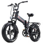 RANDRIDE YX20M-2 Folding Electric bike 2000W 20Ah two-engine Electric bike with hydraulic brakes and double fork