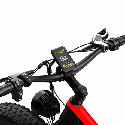 DUOTTS S26 E Bike 1500W 48V20AH Battery Snow Electric Bicycle Hydraulic shock 26*4.0 Fat Tire Electric Bike