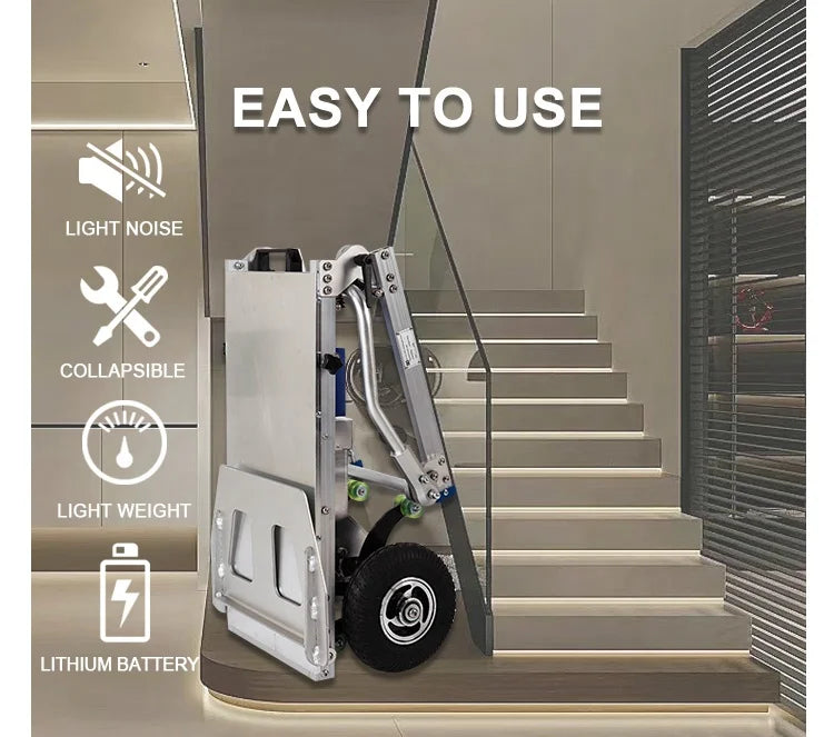 Reservation is required, delivery time is 30 days Electric Stair Climber Dolly Trolley Hand Carts Powered Stair Climber Trolley Heavy Stair Climbing Trolley Hand Truck Heavy Duty