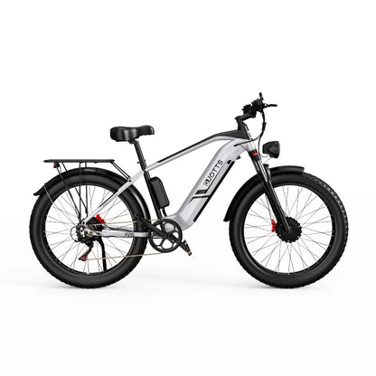 DUOTTS F26 Electric Bike 1500W Dual Motor 48V 20AH 26 "Fat Tire E-BIKE Adult E-Mountain MTB, Full Suspension, Hydraulic Brake