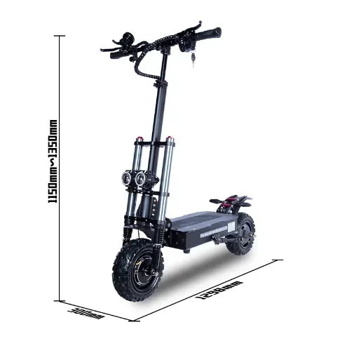 electric scooter 6000W60V40AH folding fast off-road electric scooter 11 inch 85 km/h electric scooter