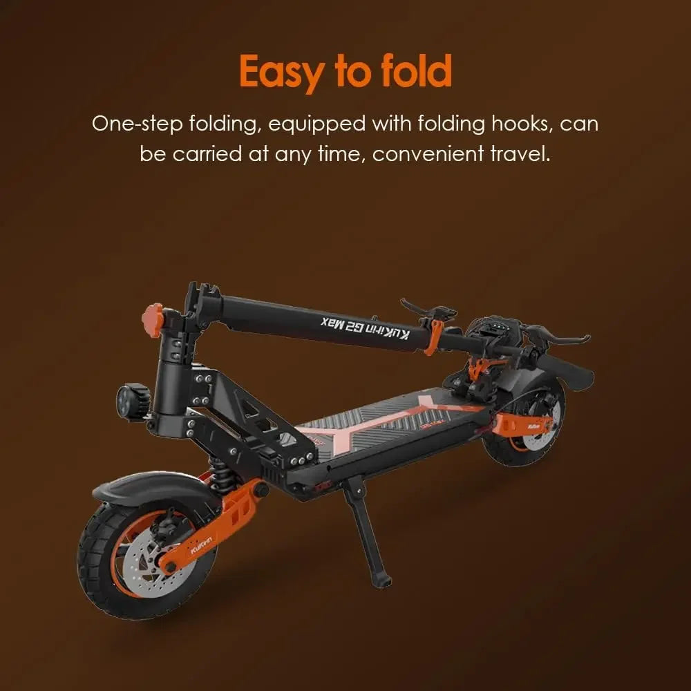Kukirin G2 Max E-Scooter 1000W Motor 48V20.8ah Battery Dual Hydraulic Shock Absorbers Electric Scooter City Off-Road Escooter