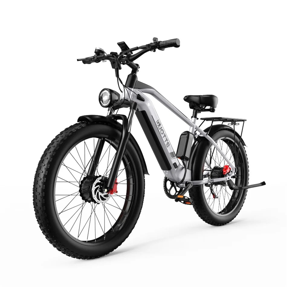 DUOTTS F26 750W*2 Dual Motors 48V 17.5AH Electric Bike 26-inch Tire Adult City Mountain Electric Bicycle