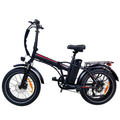 BAOLUJIE DZ2031 Folding Electric Bike 20*4.0 inch Fat Tire E-Bike 500W Motor 48V 13Ah Battery 35-45km Range Electric Bicycle