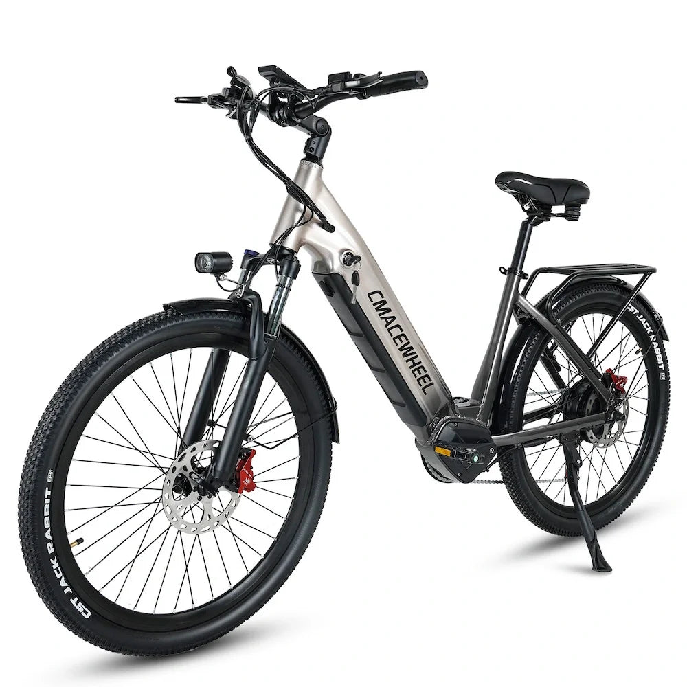 CMACEWHEEL L26 Adult Fat Bike MTB 48V 18Ah 26x4in Electric Mountain Bicycle for Road Use