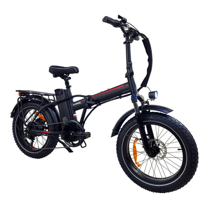 BAOLUJIE DZ2031 Folding Electric Bike 20*4.0 inch Fat Tire E-Bike 500W Motor 48V 13Ah Battery 35-45km Range Electric Bicycle