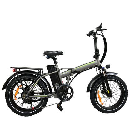 BAOLUJIE DZ2031 Folding Electric Bike 20*4.0 inch Fat Tire E-Bike 500W Motor 48V 13Ah Battery 35-45km Range Electric Bicycle