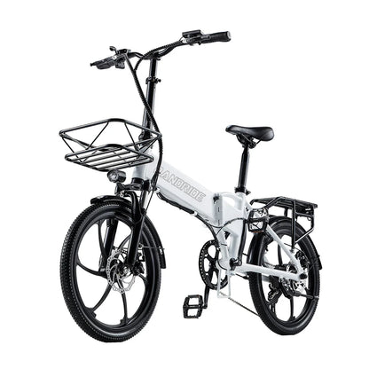 RANDRIDE YA20 Electric  Bike 500W 48V 12.8Ah  City Ebike 7 Speed Dual disc brake EU Warehouse delivery