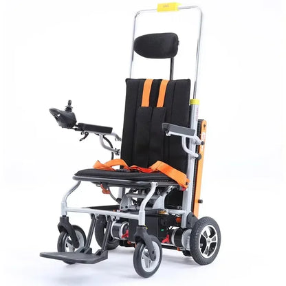 Reservation is required, delivery time is 30 days Quality E Staircase Climber Wheel Chair Foldable Hydraulic Track Electric Stair Climbing Wheelchair
