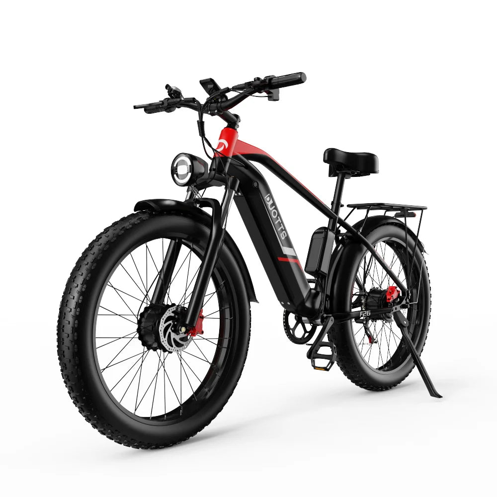 DUOTTS F26 Electric Bike 1500W Dual Motor 48V 20AH 26 "Fat Tire E-BIKE Adult E-Mountain MTB, Full Suspension, Hydraulic Brake