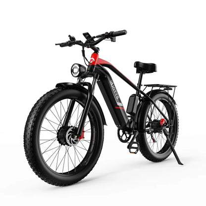 DUOTTS F26 Electric Bike 1500W Dual Motor 48V 20AH 26 "Fat Tire E-BIKE Adult E-Mountain MTB, Full Suspension, Hydraulic Brake