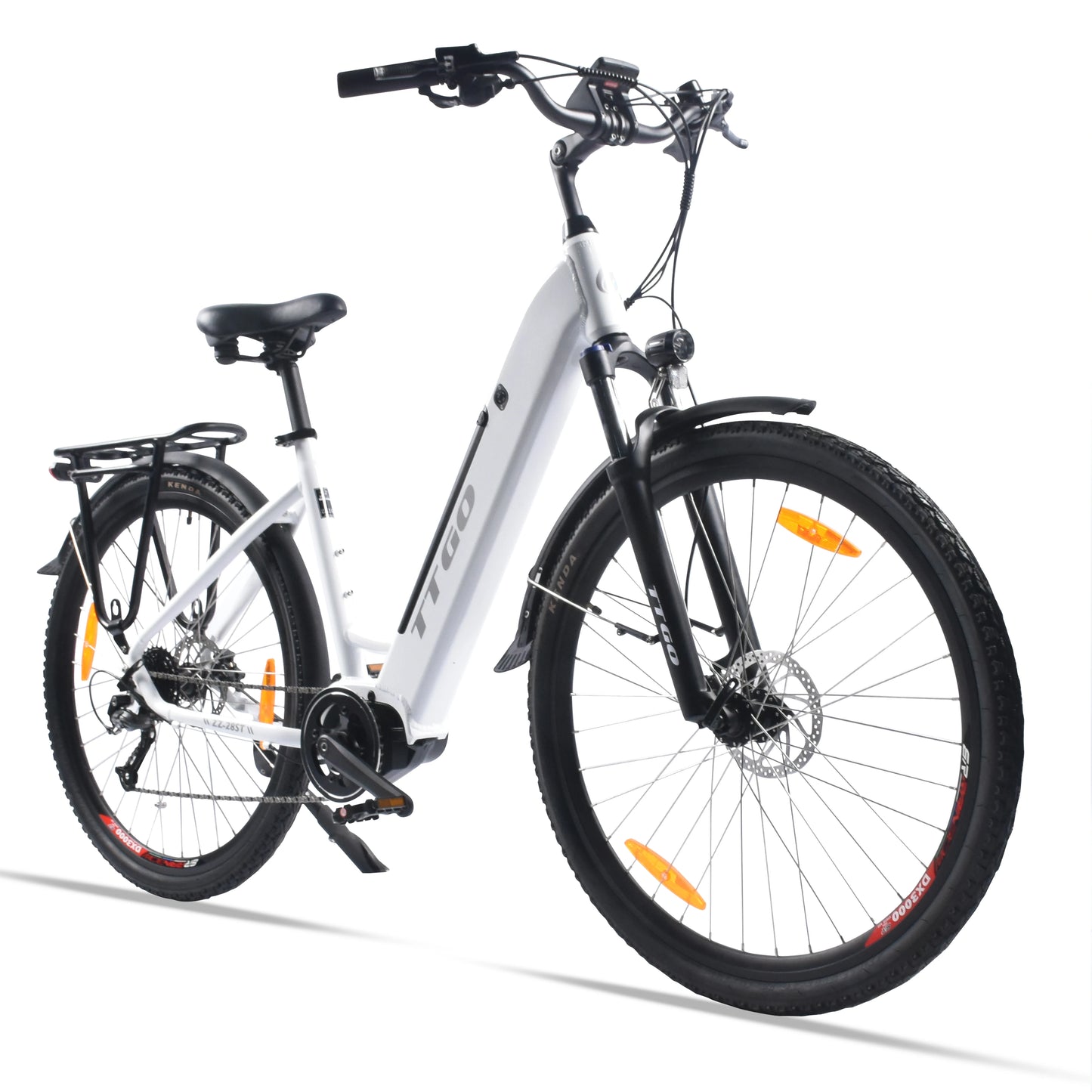 TTGO LK-ZZ-28ST City Electric Bike 36V20AH Battery 180km Range,25km/h 250W Motor Adult Electric Bicycle,26"Mountain Fat Ebike