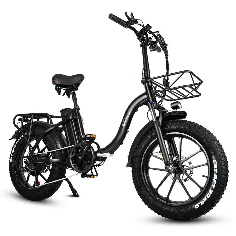 CMACEWHEEL Y20  adult city electric bike, foldable, 18AH battery, 20*4 fat tire