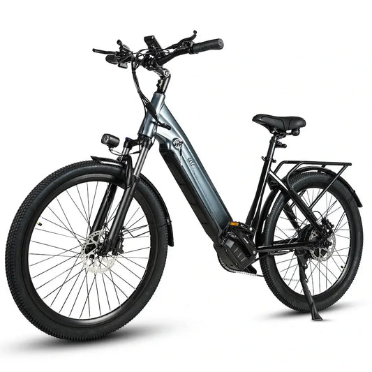 CMACEWHEEL L26 Adult Fat Bike MTB 48V 18Ah 26x4in Electric Mountain Bicycle for Road Use