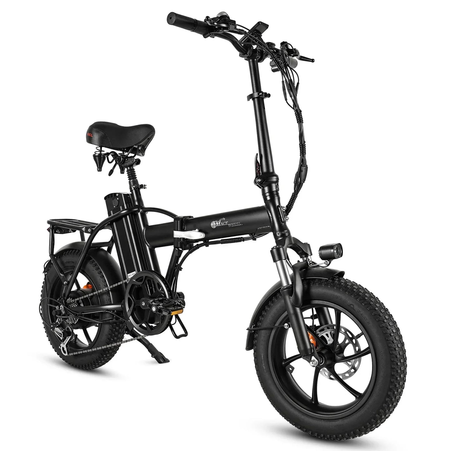 CMACEWHEEL AC16 Electric Bicycle Wide Tire Electric Bicycle Foldable 48V/18Ah Suitable for all roads, young and fashionable styl