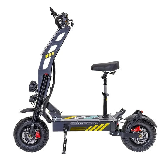 116 Puls E-Scooter 8000W Dual Motor 60V40AH Hydraulic Brake Electric Scooter 14" Explosion-proof Tire with Turn Signal EScooters