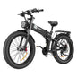 Ridstar H26 PRO Folding Electric Bike 1500W Motor 48 v23ah Battery Hydraulic Brake E Bike 26*4.0 Inch Fat Tire Electric Bike