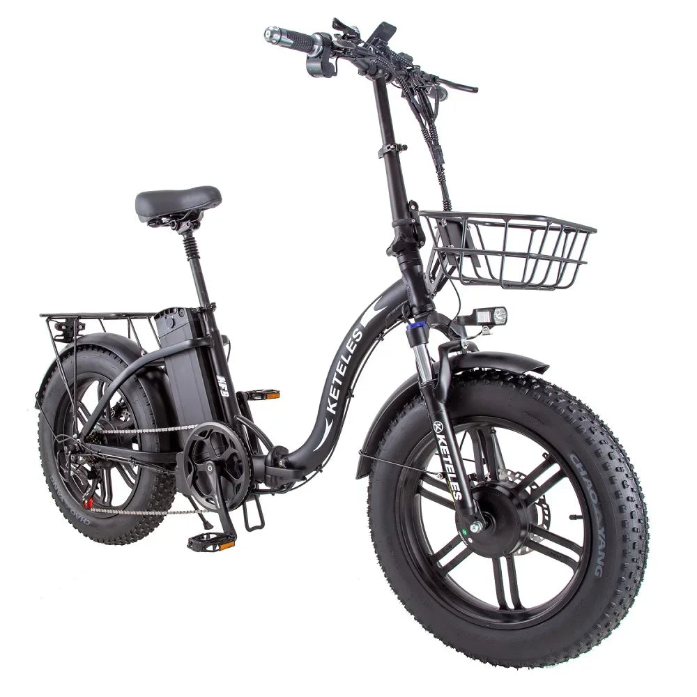 KETELES KF9 Electric Bicycle 1000W48V35AH Electric Folding E-Bike Removable Battery Mountain Cross-Country All Terrain