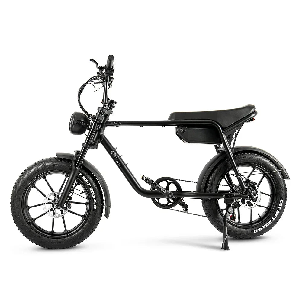 CMACEWHEEL K20 Electric Bike 20“ Fat Tire E-bike 48V/17Ah Battery 7-Speed E MountainBike Men & Women Torque 70N.m