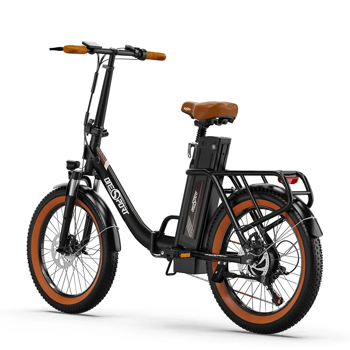 ONESPORT OT16-2 EU Standard 250W Electric City Bike 20 Inch Folding E-Bike 48V17Ah Removable Battery 25km/h Disc Brake