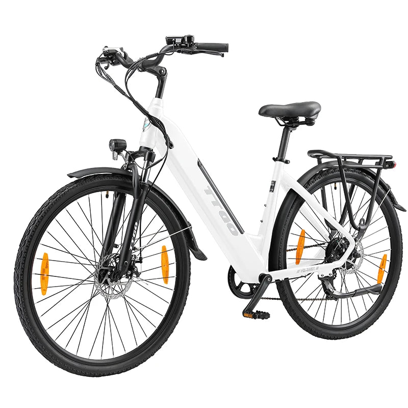 TTGO HZ-28ST Electric Bicycle,28'' 250W Motor 36V20Ah Battery 25km/h 100km Max Range Electric Bike,Disc Brake Mountain Fat Ebike