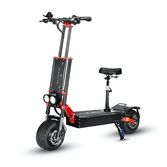 Baoyueda electric scooter S4 - 13/11 inch adult powerful off-road type 8000 watt 60V 43Ah battery 100 km electric scooter