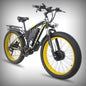 KETELES K800 1000W 17.5AH Electric Bicycle Two Wheel Drive E-Bike Fat Tire Dual Motor Electric Bike For Men 26 Inch