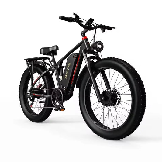 DUOTTS S26 E Bike 1500W 48V20AH Battery Snow Electric Bicycle Hydraulic shock 26*4.0 Fat Tire Electric Bike