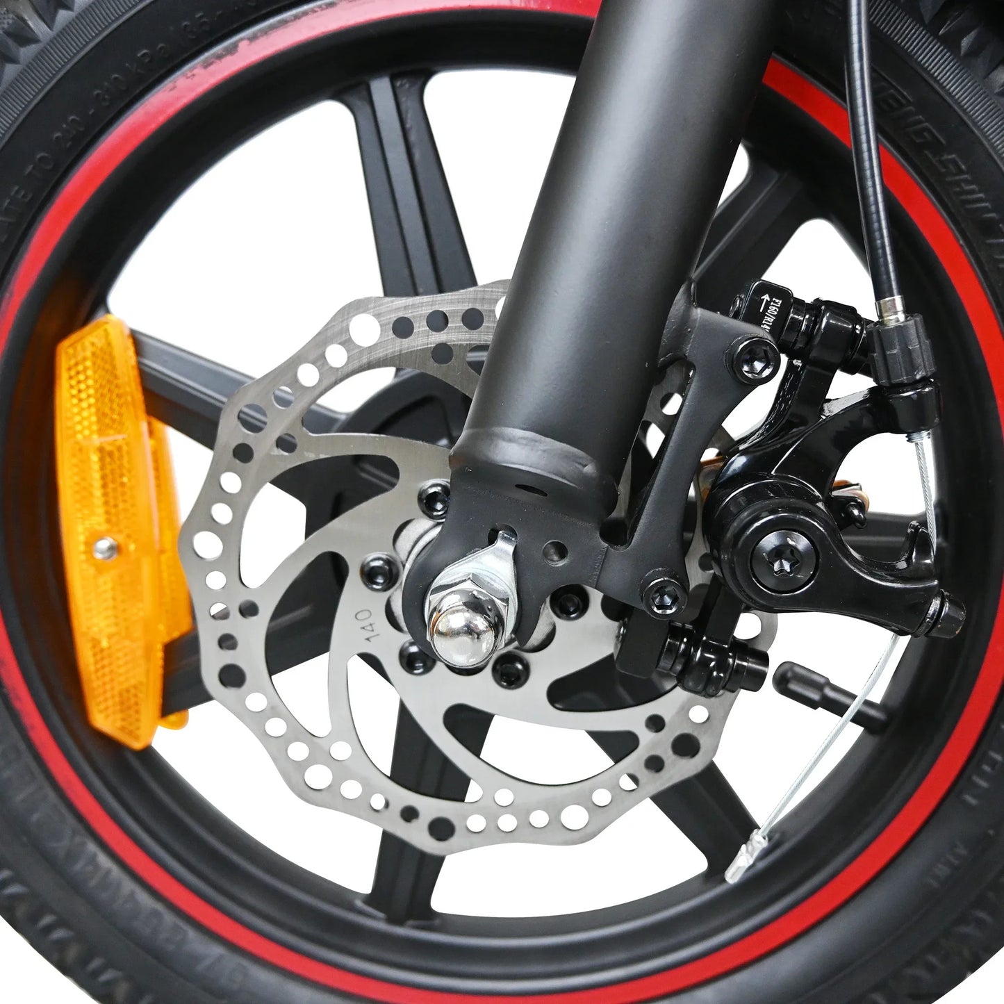 Y1-14 14-Inch Electric Bike, Brushless Motor, 36V 10.4Ah Battery, 25km/h Speed, 30-40km Range, Disc Brakes, Lightweight Design