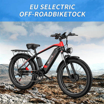 DUOTTS F26 750W*2 Dual Motors 48V 17.5AH Electric Bike 26-inch Tire Adult City Mountain Electric Bicycle