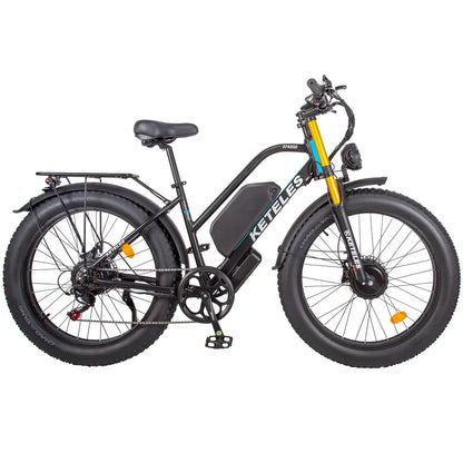 KETELES XF4000 Electric Bike 2000W48V 23AH Off-road Mountain Electric Bike Road City Electric Bike All Terrain