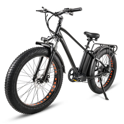 CMACEWHEEL KS26 Adult Electric Bike Electrical Road Bicycle 48V 18Ah Fatbike MTB E-bike 26*4inches Mountain Ebike