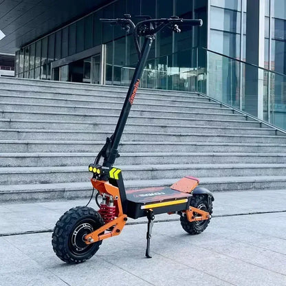 X5 Electric Scooter 6000W60V40V Dual Suspension Shock Absorption Maximum Speed 95 Km/H 11 Inches Maximum Mileage 90 Km Off-road