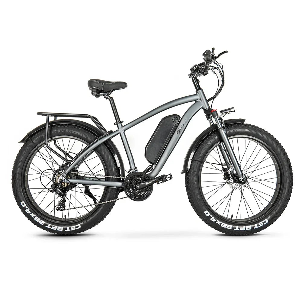 CMACEWHEEL M26 Electric Bike 26" Fat Tire Ebike Adults E Mountianbike Bicycle Men & Women 48V/17Ah Torque 80N.m